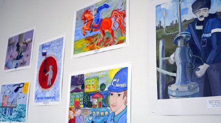Конкурс детского рисунка Газпром