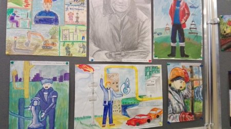 Рисунки на тему Газпром