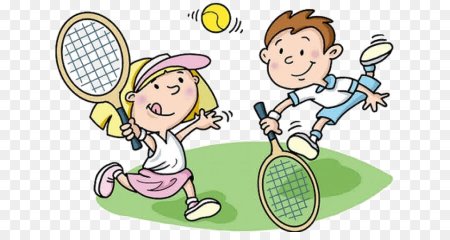 Теннис раскраска для детей