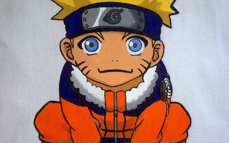 Разрисованный Наруто