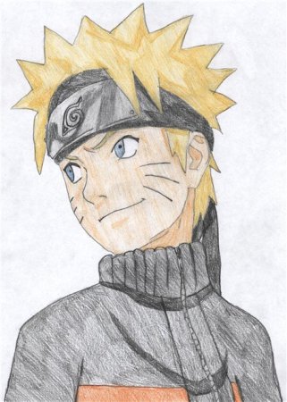 Наруто Удзумаки рисунок