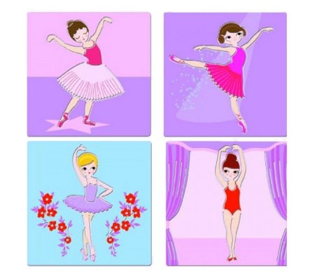 Балерина рисунок