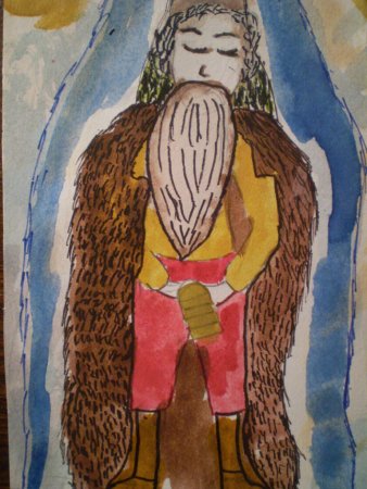 Рисование герои Олонхо