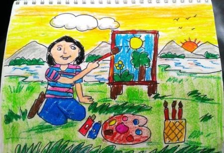 Рисунок на тему Мои увлечения