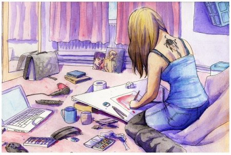 Моё хобби рисование карандашом