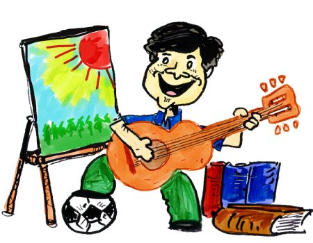 Иллюстрации на тему хобби