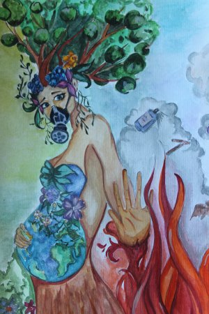 Эко рисунок