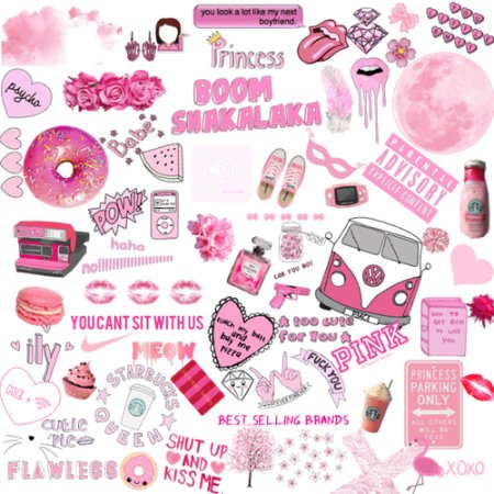 Розовая тема рисунки