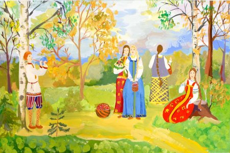 Русская культура иллюстрация