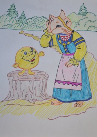 Народные сказки рисунки