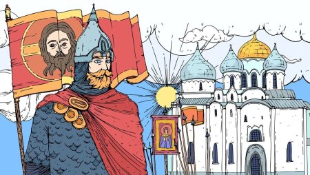 Кантата Александр Невский рисунок