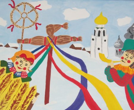 Рисунок на тему культура России