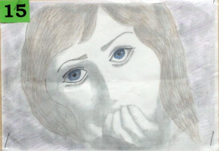 Рисунок на тему Загляни в мамины глаза