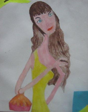 Мама глазами ребенка рисунки