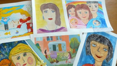 Мамины глаза рисунок конкурс