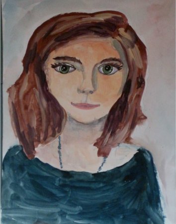 Рисунок мамины глаза 3 класс