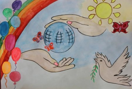 Рисунок на тему день защиты детей