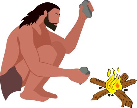 Рисунок на тему первобытные люди