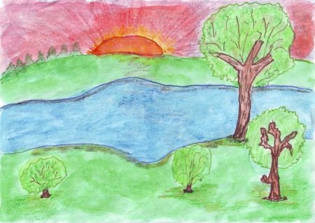 Конкурс рисунков мой любимый уголок