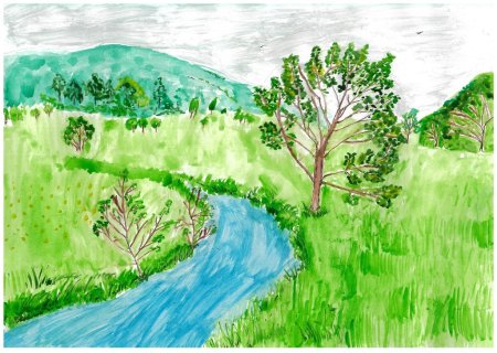 Пейзаж родного края