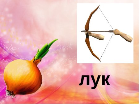 Лук омонимы