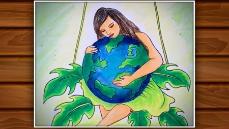Рисунки по теме мать природа