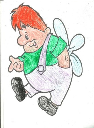 Сказочный персонаж рисунок