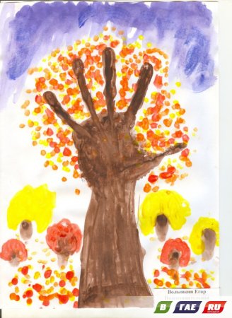 Рисование с детьми на тему осень
