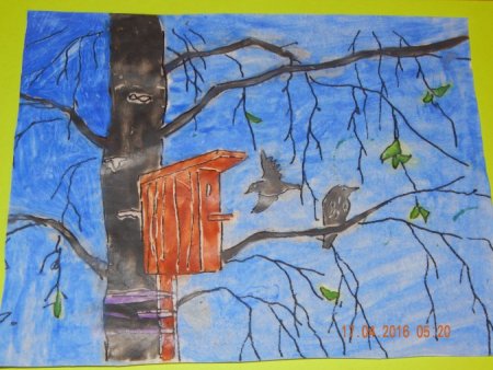 Весна.пернатые друзья.