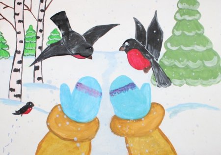 Пернатые друзья старшая группа