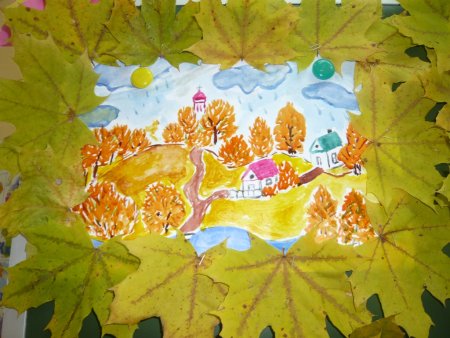 Рисунок на осеннюю тему