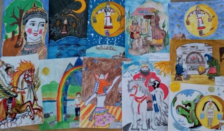 Чувашские легенды иллюстрации