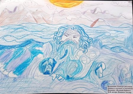 Образ воды рисунок для детей