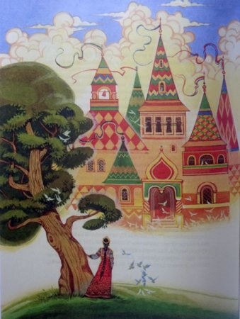 Иллюстрация сказочно былинного жанра