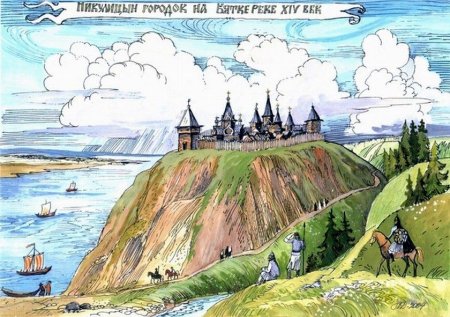 Болванский городок Вятка