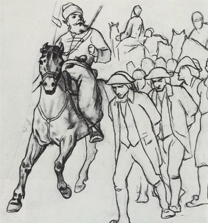 Рисунки Бородинская битва 1812 года