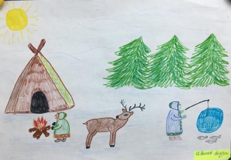 Сказки народов России рисунки