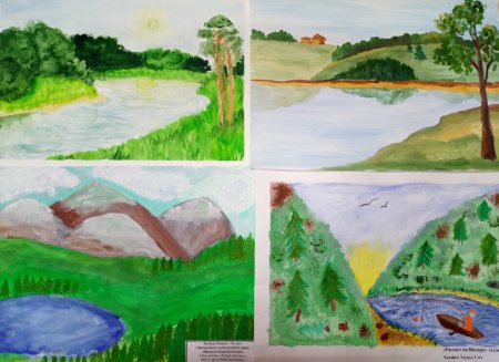 Рисунок на тему Башкортостан мой край родной