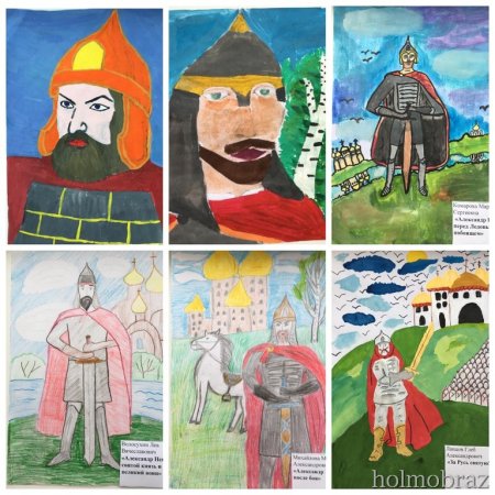 Александр Невский защитник земли русской рисунки