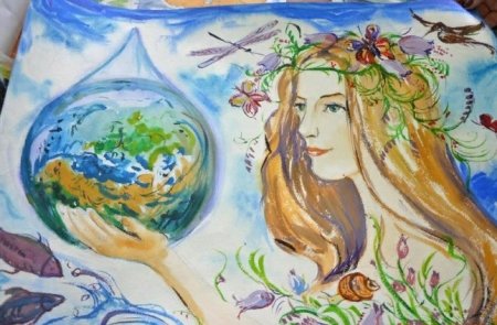 Экологический рисунок глаз