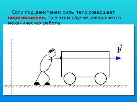 Силы механического движения