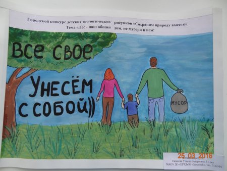 Плакаты в поддержку экологии