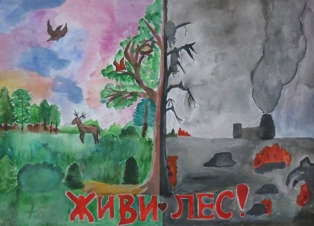 Рисунок на тему защита природы