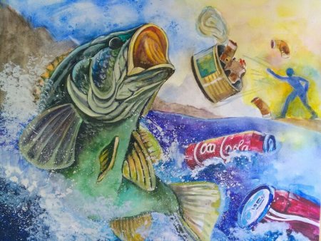 Загрязнение океана для детей