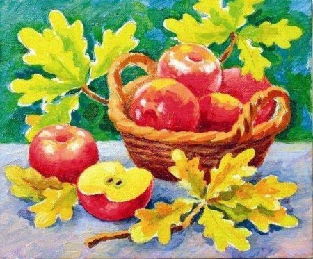 Рисование дары осени