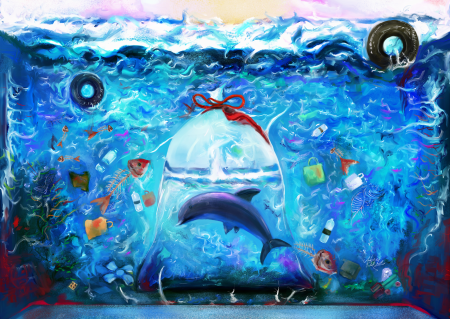 Плакат на тему океан