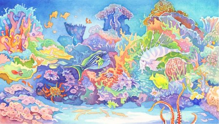 Композиция на тему океан