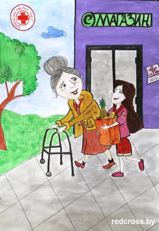 Рисунки на тему волонтерства