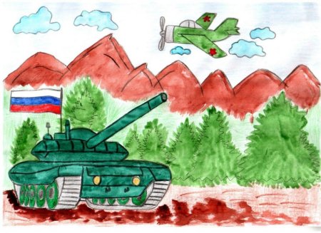 Конкурс рисунков жить родине служить