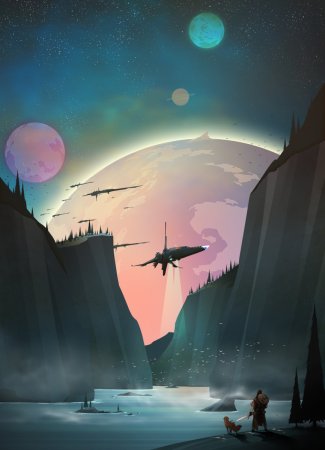 Фантастика рисунки